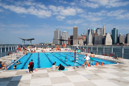 Piscina flotante Brooklyn