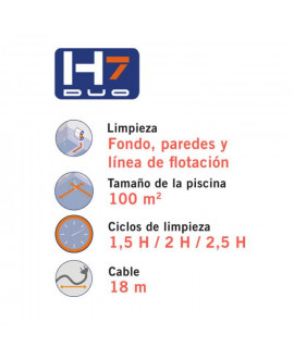 LIMPIAFONDOS H7 DUO ASTRALPOOL LIMPIAFONDOS H7 DUO ASTRALPOOL